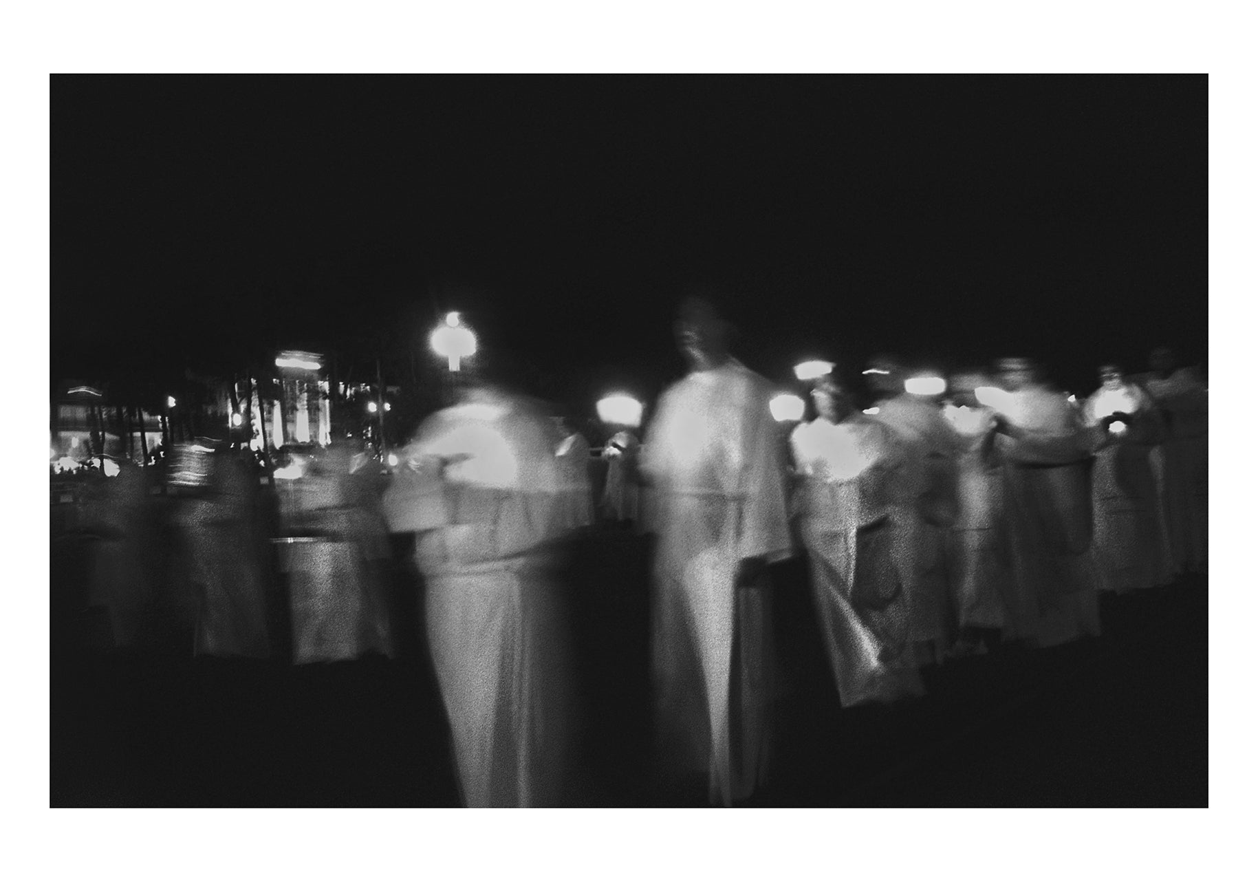 A procession celebrating the Virgin Mary in Fatima