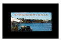 Sea Club Stockholm double framed