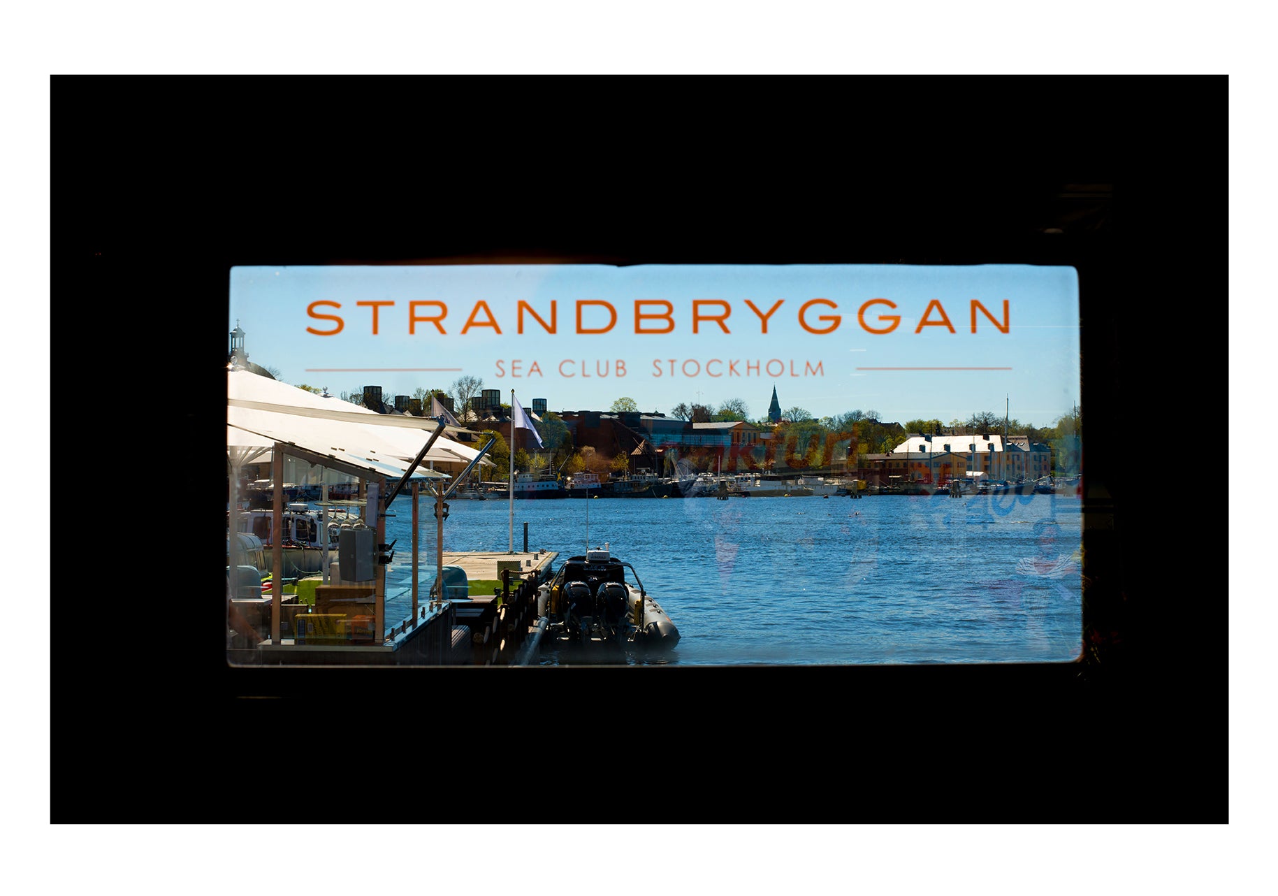 Sea Club Stockholm double framed